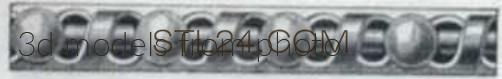 Бордюры (MOULDING_0411 -  | 3D model 3DSMAX / OBJ / STL) 3D модель для ЧПУ станка